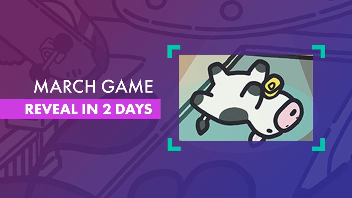 You have two days to join #TheGameClub and get your copy of next months game!

Any guesses as to what it might be?