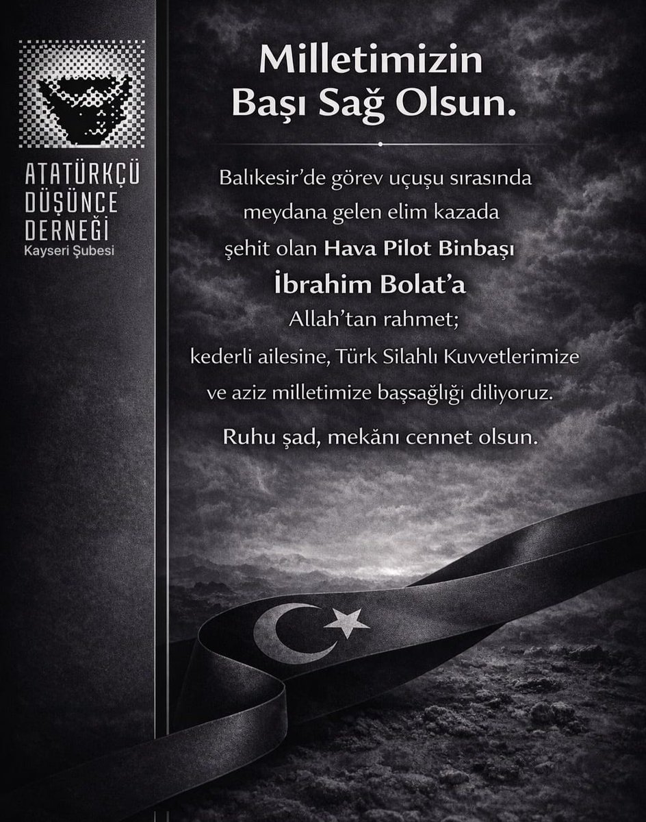 ATATÜRKÇÜ DÜŞÜNCE DERNEĞİ KAYSERİ ŞUBESİ tweet media
