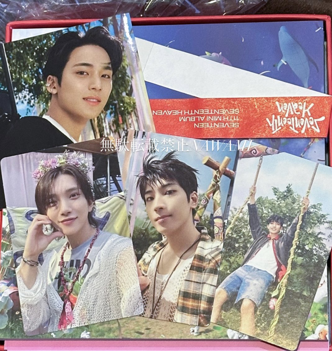 💎SEVENTEEN 会場限定トレカ&アルバム 交換ポスト💎 譲 : 画像の