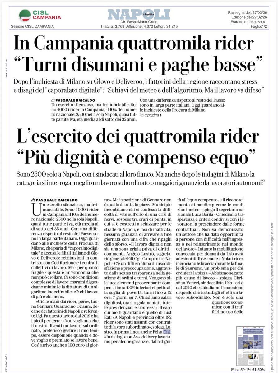 FeLSA Cisl Nazionale tweet media