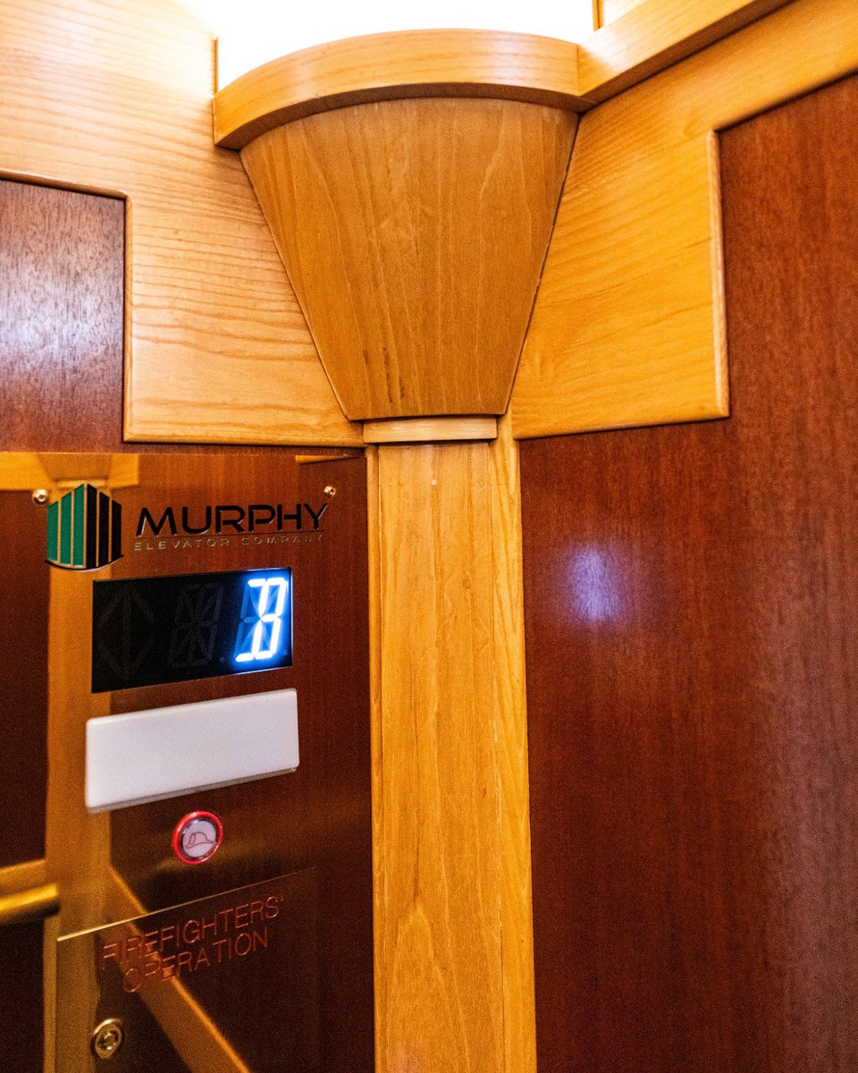 MurphyElevator's tweet photo. A little corner, a lot of detail. Murphy Elevator makes sure every ride is safe, smooth, and reliable.

#MurphyElevator #CommercialElevators #ElevatorMaintenance #FacilityCare #BuildingReliability #ElevatorExperts https://t.co/cjSl8CNRgj