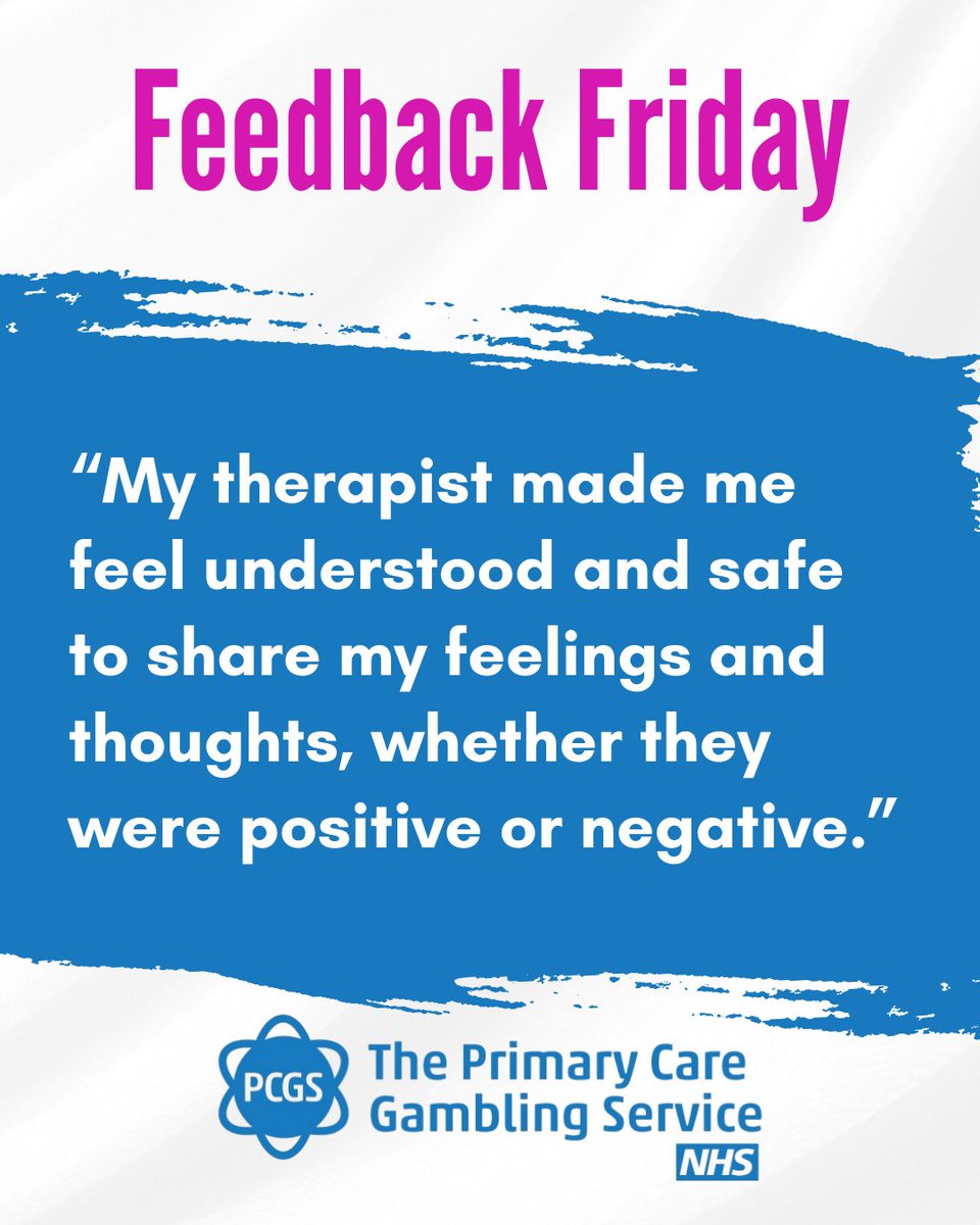 NHS Primary Care Gambling Service tweet media