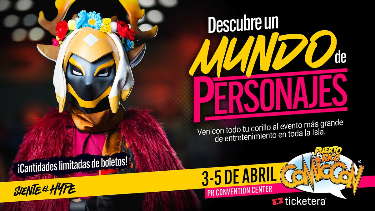🇵🇷✨ Imaginación y creatividad en su máxima expresión 🎭🔥, esto es el #PRComicCon. Lo mejor del fandom en Puerto Rico se luce en cada detalle, en cada traje y en cada historia que cobra vida 🤩
 
El #PRComicCon2026 es el escenario donde el talento brilla sin límites 💥