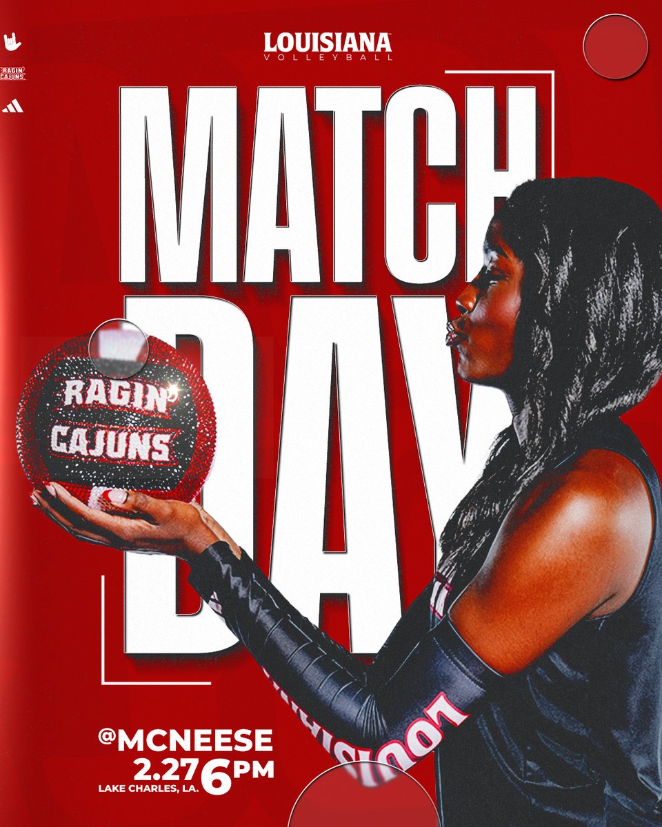 Louisiana Ragin’ Cajuns® Volleyball tweet media