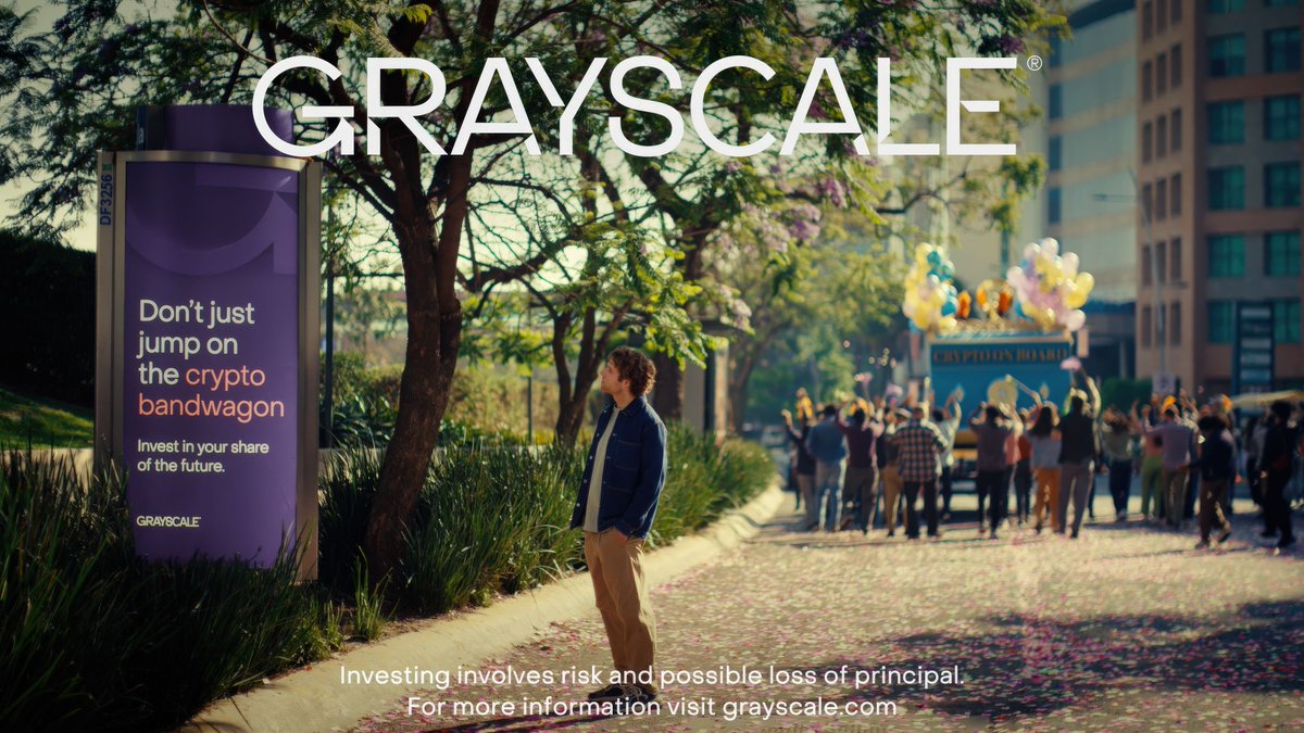 Grayscale tweet media