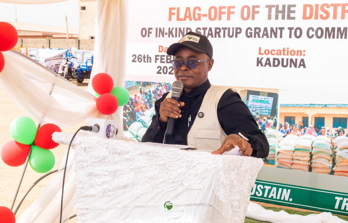 palmvalleyng's tweet photo. PVNL flags off the In-kind Startup Input Distribution under the WOFAN ICON2 Project in Kaduna State, advancing inclusive agriculture and economic empowerment.
#WOFAN #ICON2 #PVNL #FoodSecurity https://t.co/aczvD5vqu8