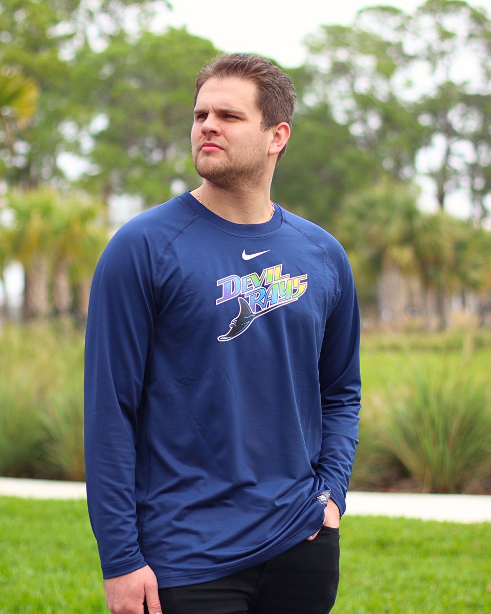 TheBayRepublic's tweet photo. Get ready for the 2026 Rays Season in this new Nike 2026 Navy Devil Rays Game Time Authentic Collection Pullover! Now available at The Bay Republic!
#FlashbackFriday #nike #authenticcollection #raysbaseball #thebayrepublic https://t.co/LQHZqkwdhA