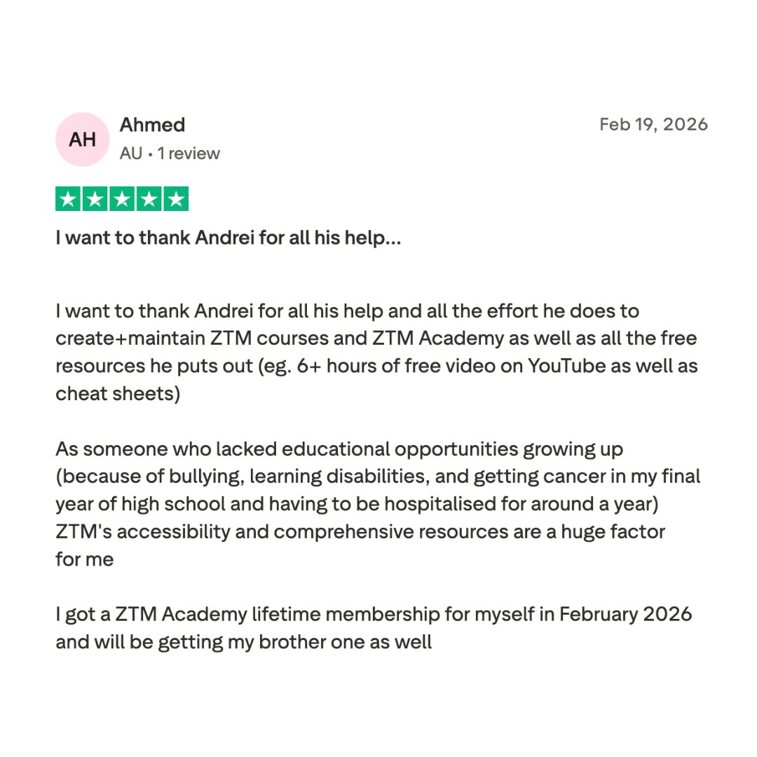 Zero To Mastery tweet media