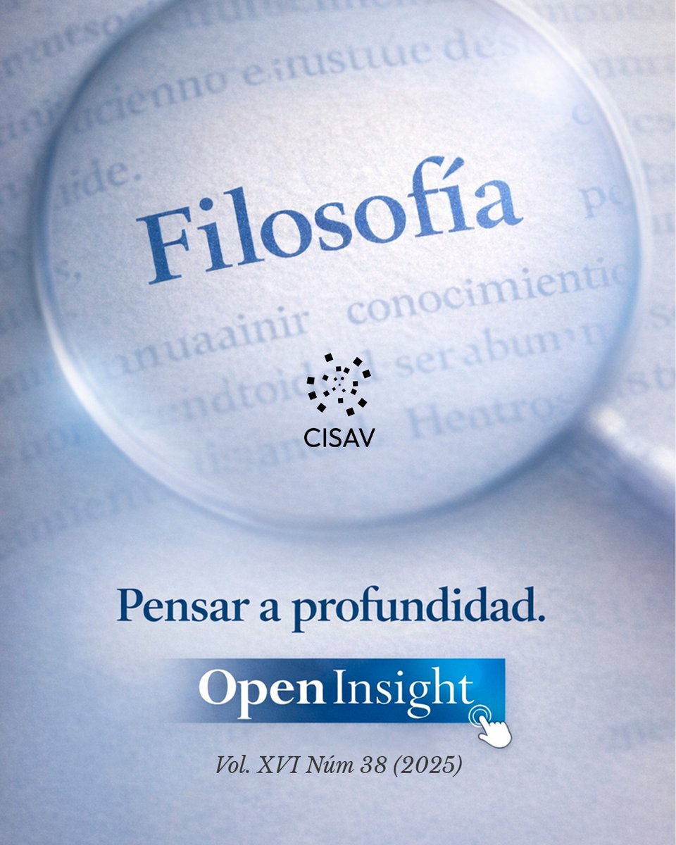 CISAV's tweet photo. #OpenInsight #CISAV 📢  Descarga el último número de la revista de filosofía Open Insight 🌟 Vol. 16, Núm. 38 (2025)  👉 https://t.co/Y74GGgRYxS

¡No te lo pierdas! #Filosofía https://t.co/GVOk4o5PAT