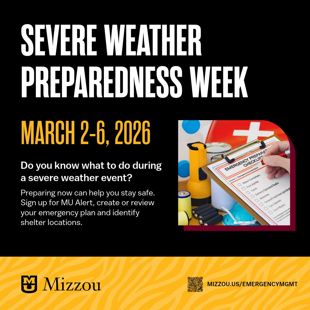 University of Missouri Police Department (MUPD) tweet media