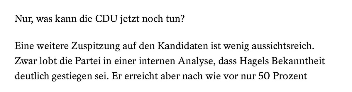 sebastian_es_'s tweet photo. Zur Wahrheit gehört halt auch, von den 50 %, die ⁦@HagelManuel⁩ kennen, findet die Mehrheit seine politische Arbeit schlecht. Ein Ministerpräsident für BW muss aus einem anderen Holz geschnitzt sein. In Bad Urach ist da einer herangewachsen und gereift ⁦@cem_oezdemir⁩ https://t.co/CfSTkkfLG6