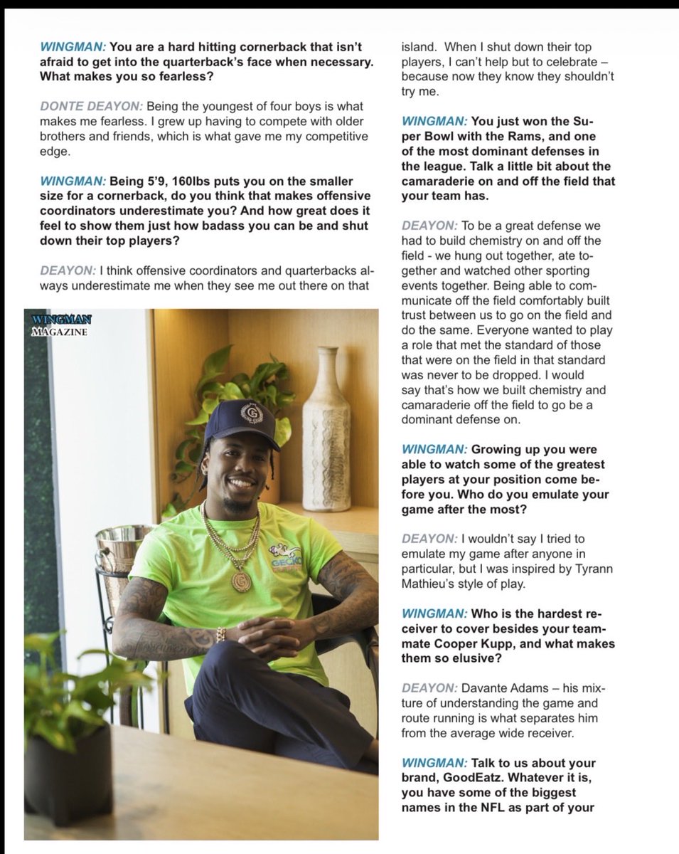 Donte Deayon tweet media