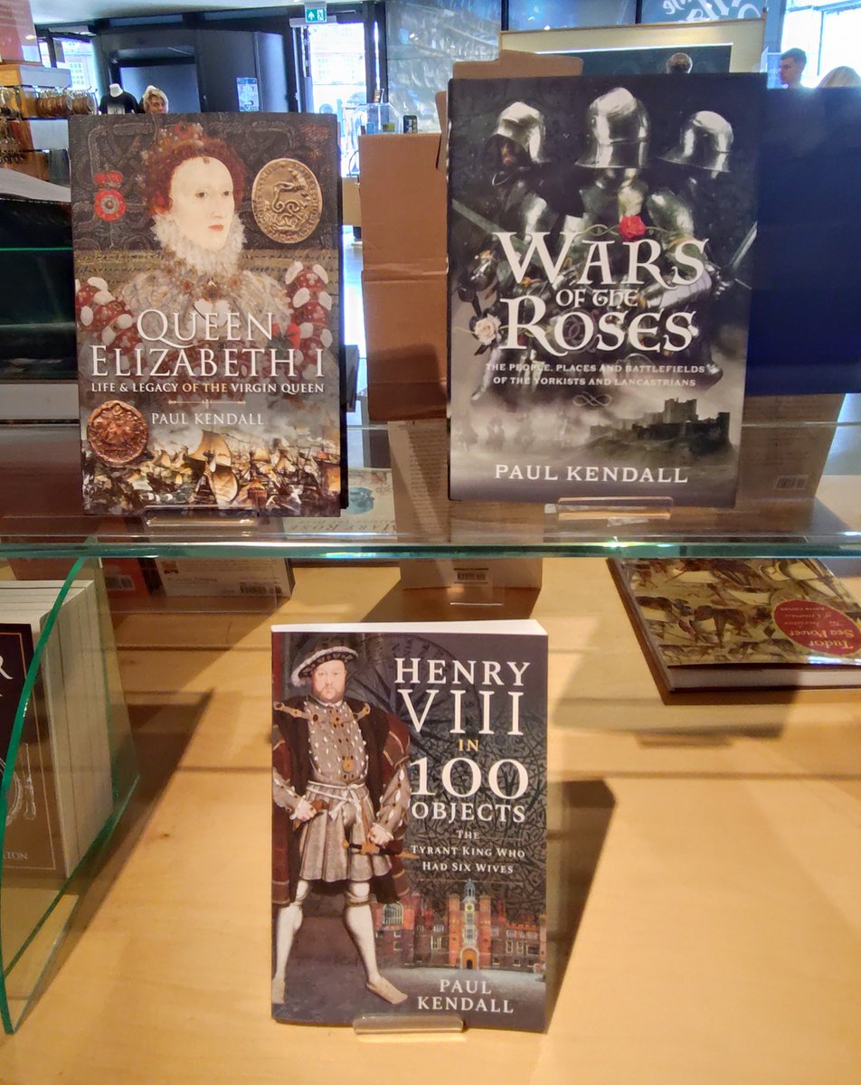 PaulKendall2's tweet photo. Visiting the Mary Rose at Portsmouth Historic Dockyard this weekend? There are signed copies of the bestselling titles ‘Henry VIII in 100 Objects’, ‘Elizabeth I – The Life and Legacy of the Virgin Queen’ and ‘Wars of the Roses: The People, Places and Battlefields of the Yorkists and Lancastrians’ by Paul Kendall available in the gift shop at the Mary Rose Museum.

Also available Pen and Sword Books

https://t.co/VRVSItjwZx

#henryviii #tudors #maryrose #royalnavy #martimehistory #thecrown #britishroyalty #history #books #education #ElizabethI #Thetudors #Warsoftheroses #RichardIII #RoyalNavy #History #maritimehistory #bestselling
@penandswordbooks @penswordbooks @Frontline_books @PSHistory @MaryRoseMuseum @themaryrose @PHDockyard