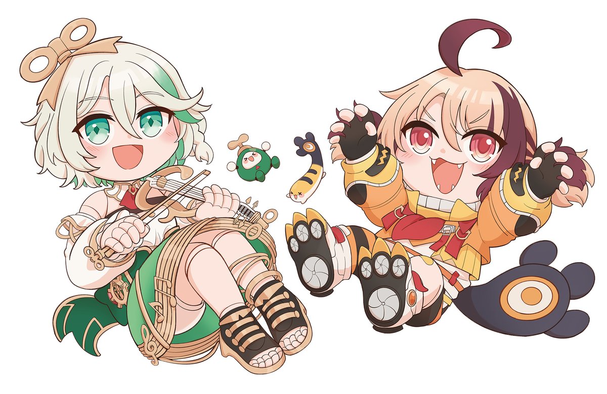 I drew the illustration for CCGG flower stand! I am so happy with this, I think it's really cute 🥰💚🧡
#rkggk #Immergination