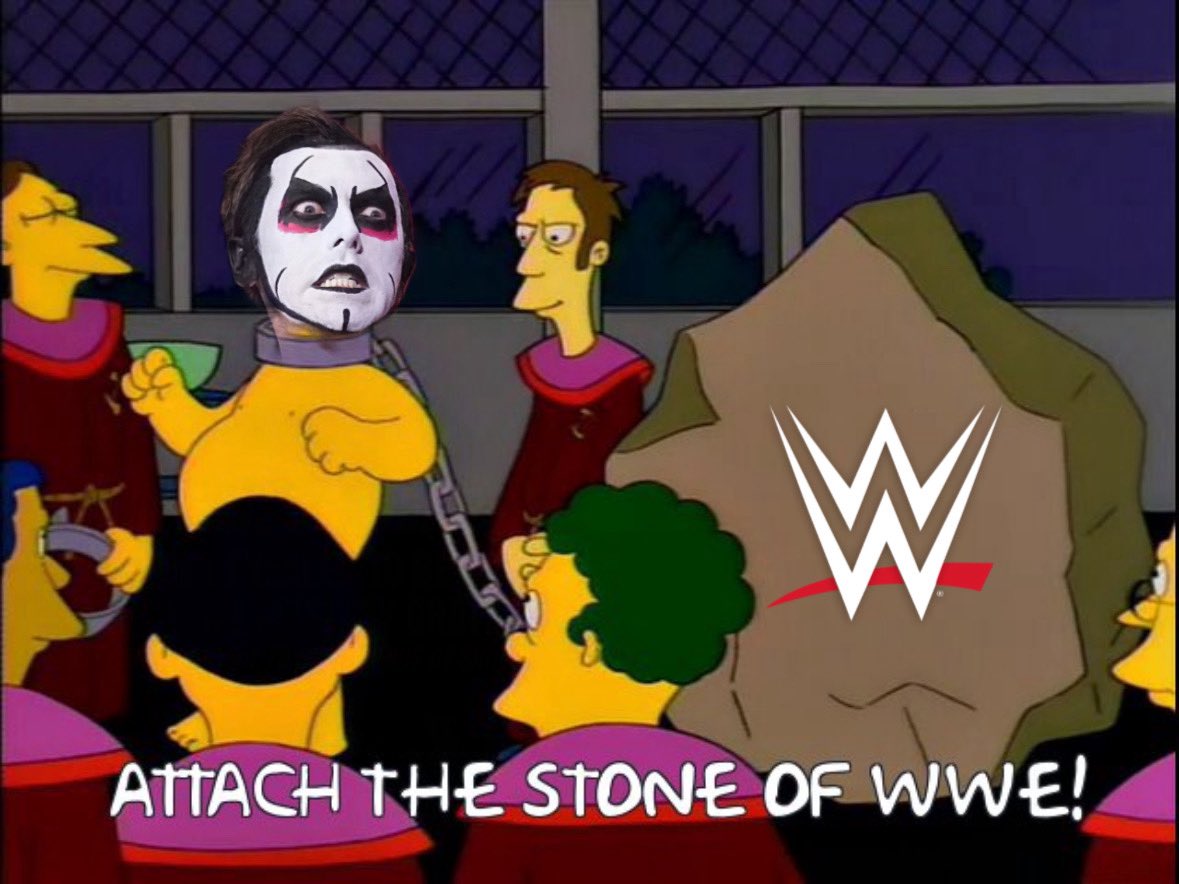 Remove the stone of AEW…