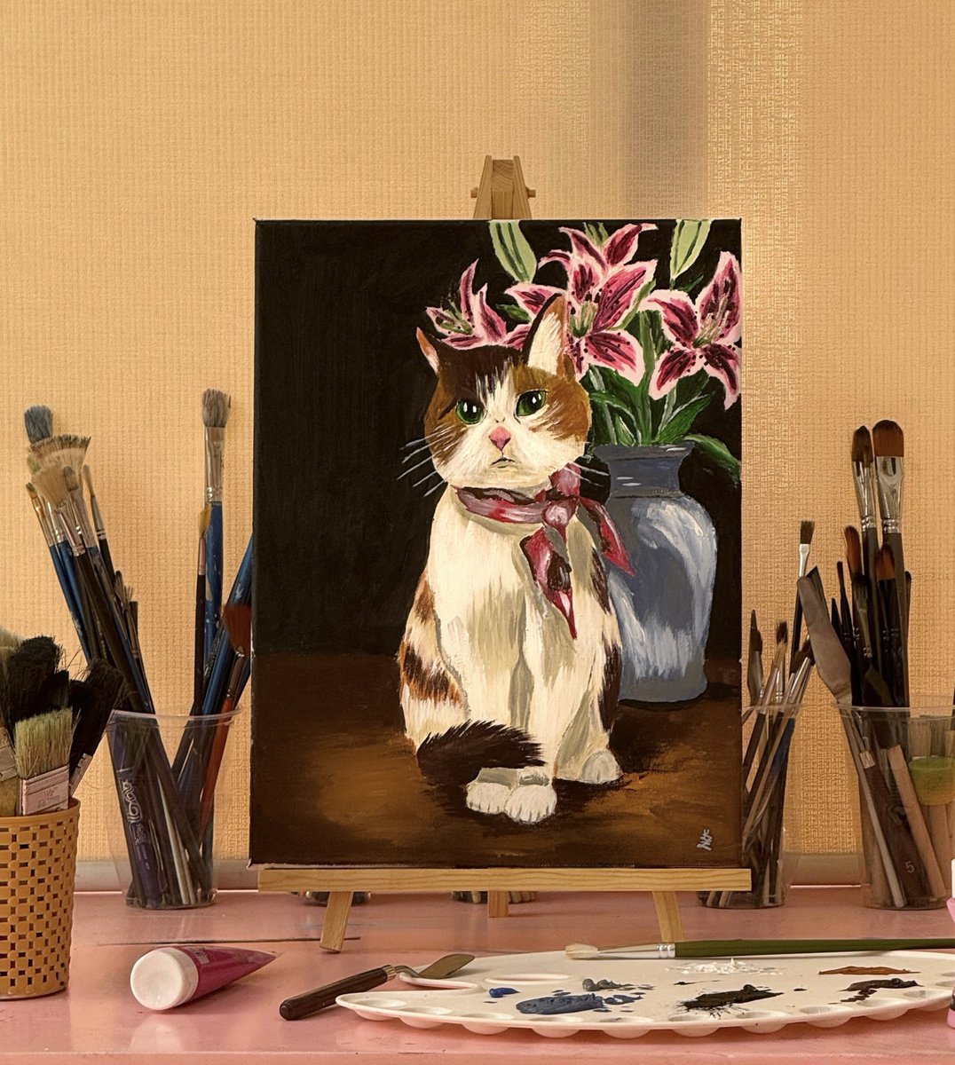 Trop fière de mon chat