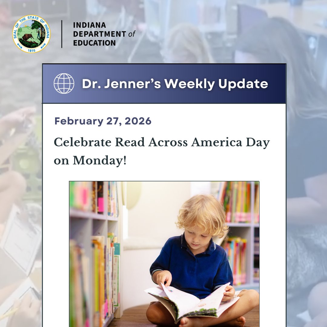 Indiana Department of Education (IDOE) tweet media