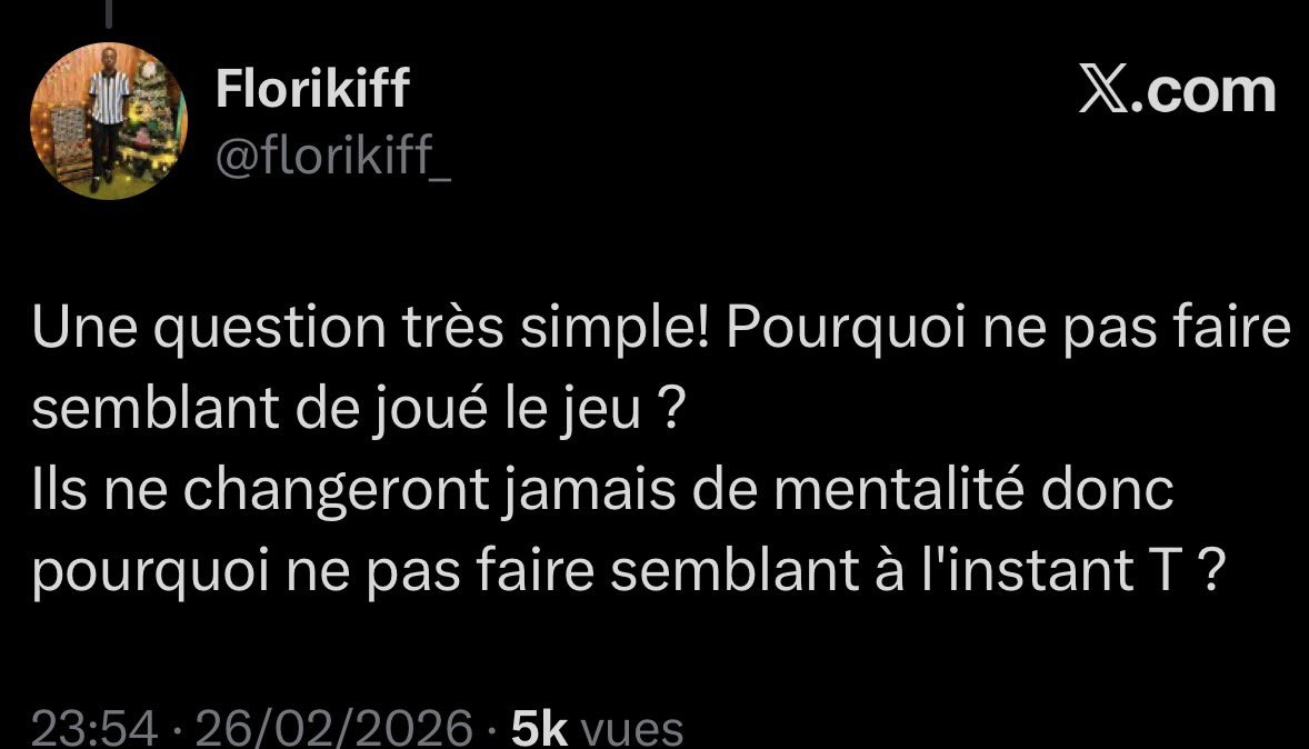 🇨🇲✌🏾Assi Marotchi, BEPC ✌🏾🏳️‍🌈 tweet media