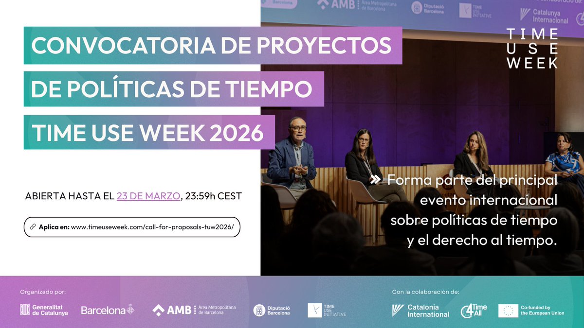 Time Use Initiative - TUI tweet media