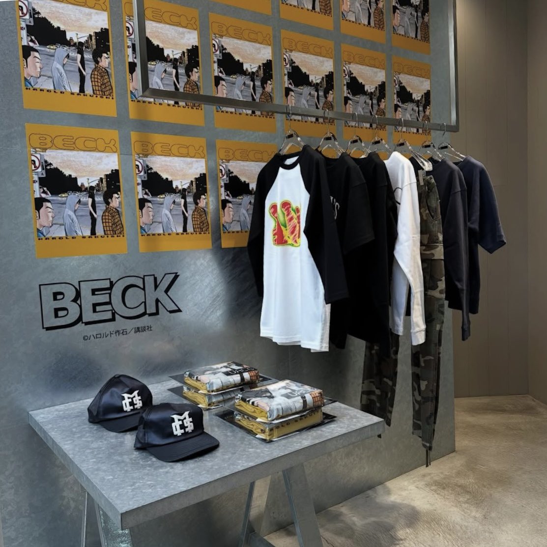 UACG0718's tweet photo. BECK×UACG本日から発売開始しました🎸🏃❤️‍🔥
イベントにお越しくださった皆様、ありがとうございました‼️ https://t.co/rwNEWSXxFT