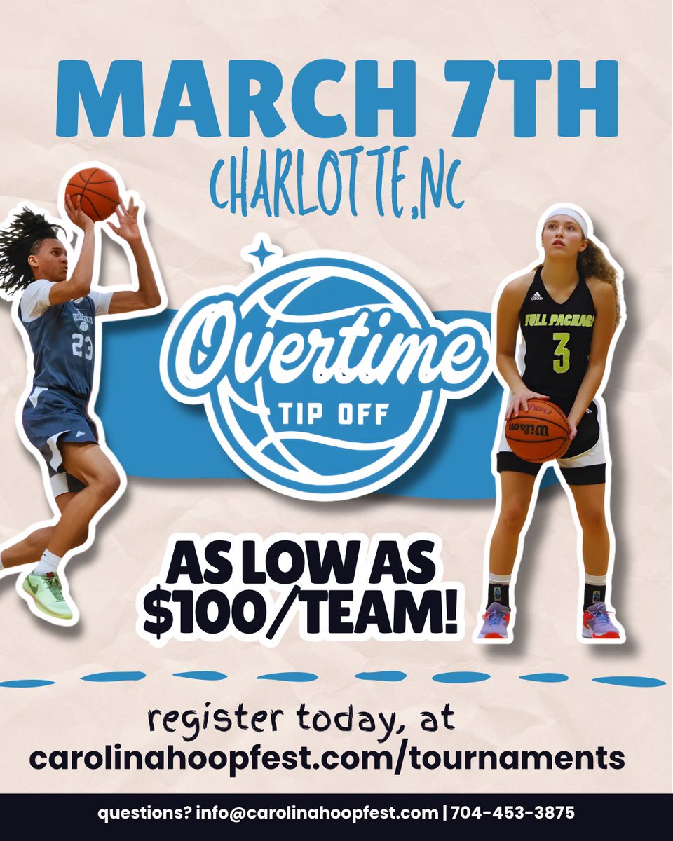 Carolina Hoopfest🏀 Next Event: 3/28 tweet media