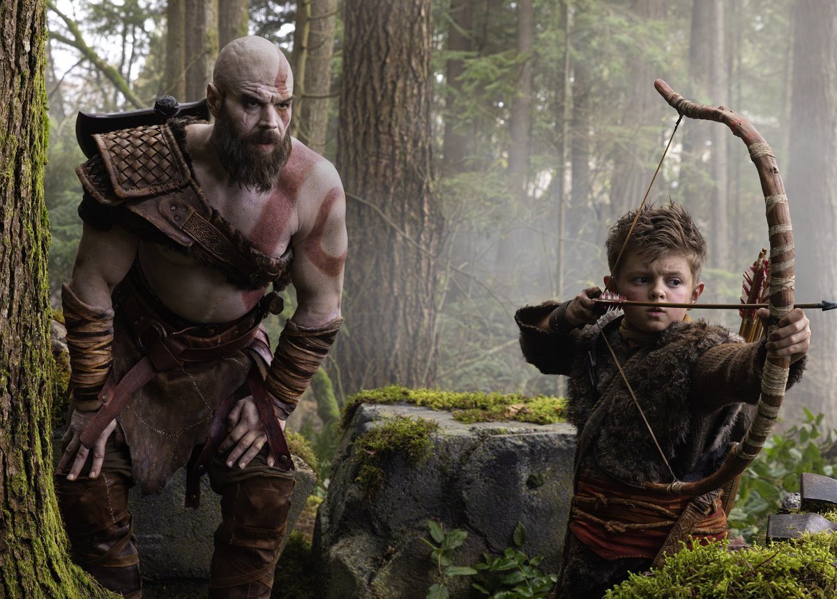 CINEMA505's tweet photo. O Prime Video divulgou a primeira imagem oficial da série de 'God of War'. https://t.co/7aSZ97ywjz