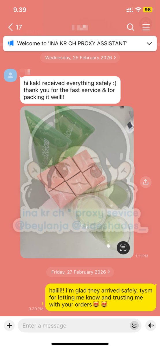 [ #myside_feedbacks ]

arrived India 🇮🇳, Brazil 🇧🇷, UK 🇬🇧, Singapore 🇸🇬 

t. ina indonesia proxy assistance assist buying help foreigners consol yangdo pasabuy personal order