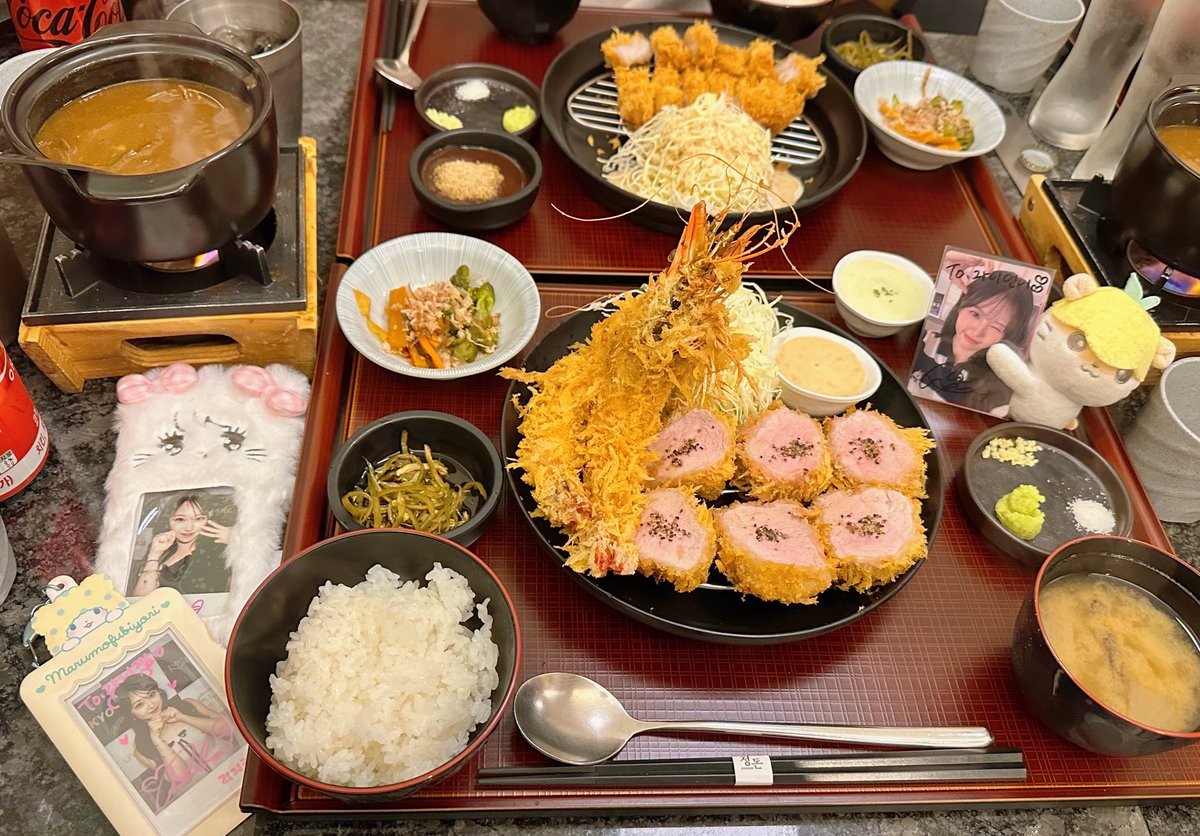 #소금빵미담
맛잇는 돈카츠 사주심🫰🫰🫰🫰🫰
