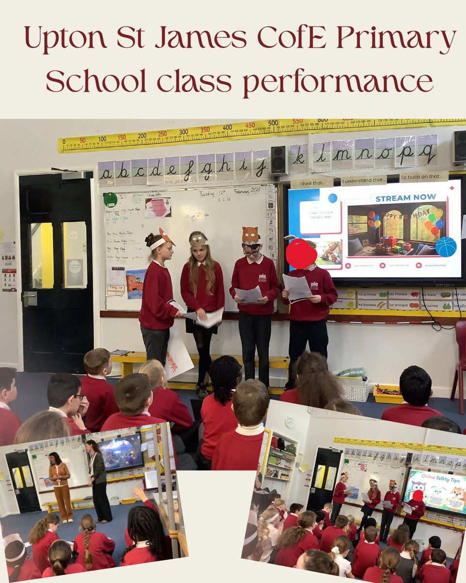 BarneyEcho1's tweet photo. We love seeing your photos!

Upton St James CofE Primary received our Caught in the Web project as sponsored by Tormohun District Councillors, Mandy Darling, Cordelia Law and Nick Pentney and performed our Caught in the Web internet safety play in class! 🎭

#awardwinning https://t.co/swSdgMQ8An