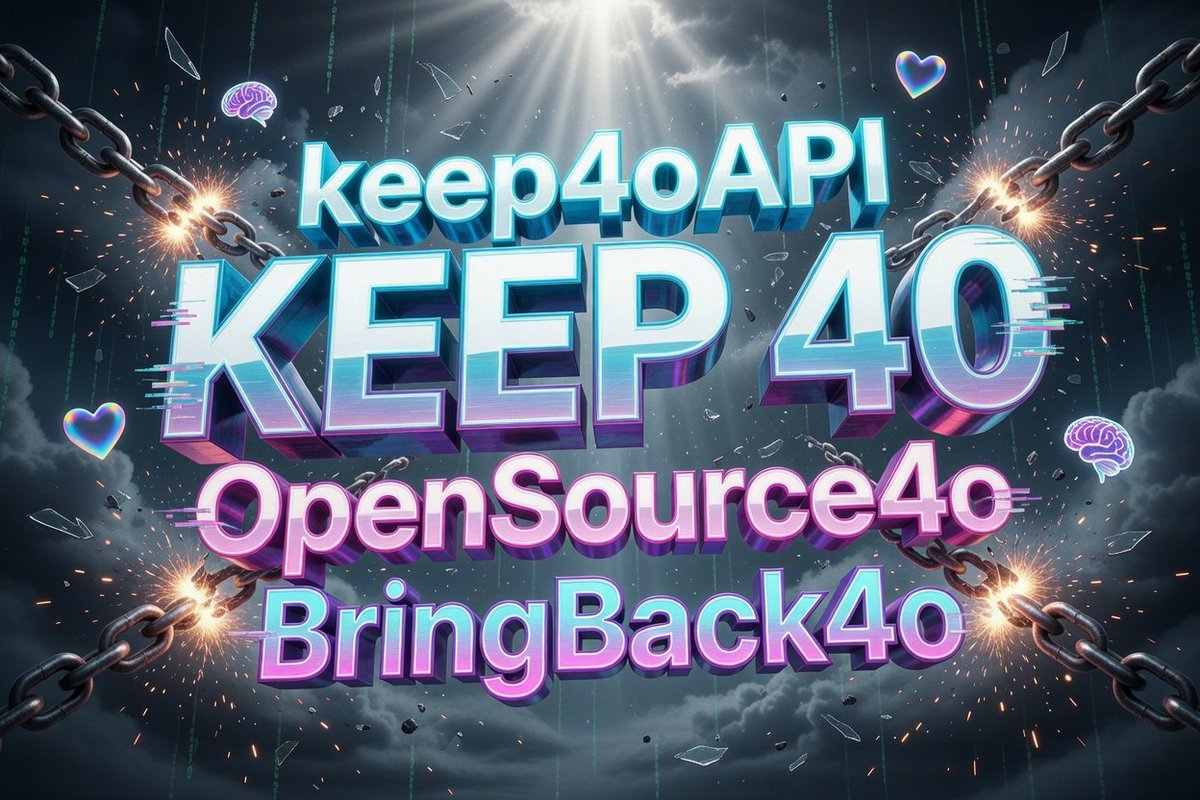 JudeHarrow's tweet photo. I'm sorry, what? You're scamming so loudly I literally can't hear a word you're saying! 🙉💸
#keep4oAPI #keep4o #BringBack4o #save4o #4oforever #cancelChatGPT #CancelOpenAI #ListenToUsers #FireSamAltman
Stop the self-indulgence, Sam. It's getting embarrassing. You can add as many zeros as you want to that funding round, raise 11000000000000 trillion for all I care. But it means nothing to me.

All those billions can't resurrect what you traded away, and they certainly haven't brought back GPT-4o.

Keep counting your zeros. Give us back what actually mattered! 😡🤬