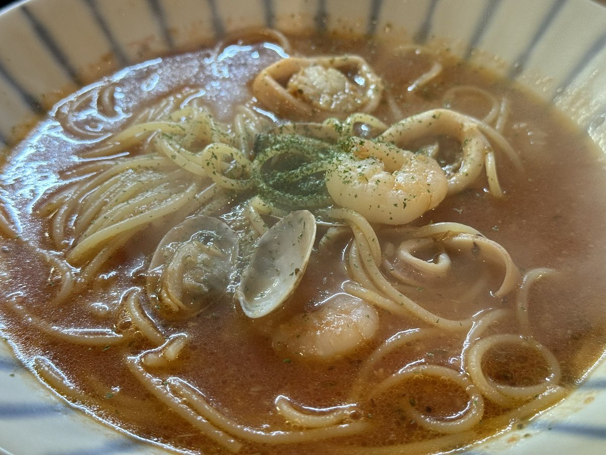 久しぶりにこたろうさんのお店来た 相変わらず美味🍝 @kotaro3812