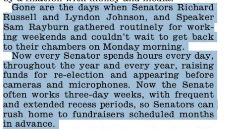 These are the fruits of the Zombie Filibuster, highlighted in blue👇

The Senate’s unwavering devotion to the Zombie Filibuster—and to the light-duty legislative schedule it facilitates—is what’s hindering the progress of the SAVE America Act

Maintaining a light workweek for the