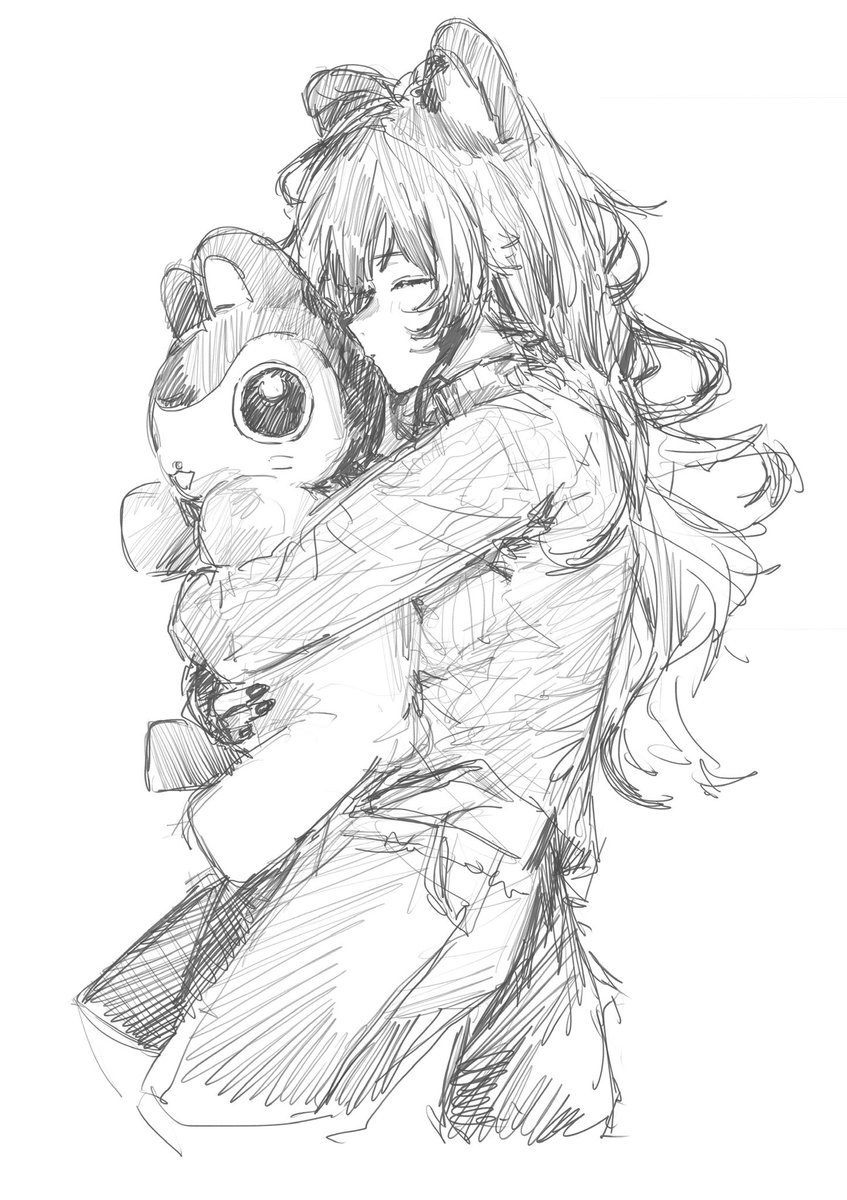 とこっつぁん☺️
 #今月描いた絵を晒そう 