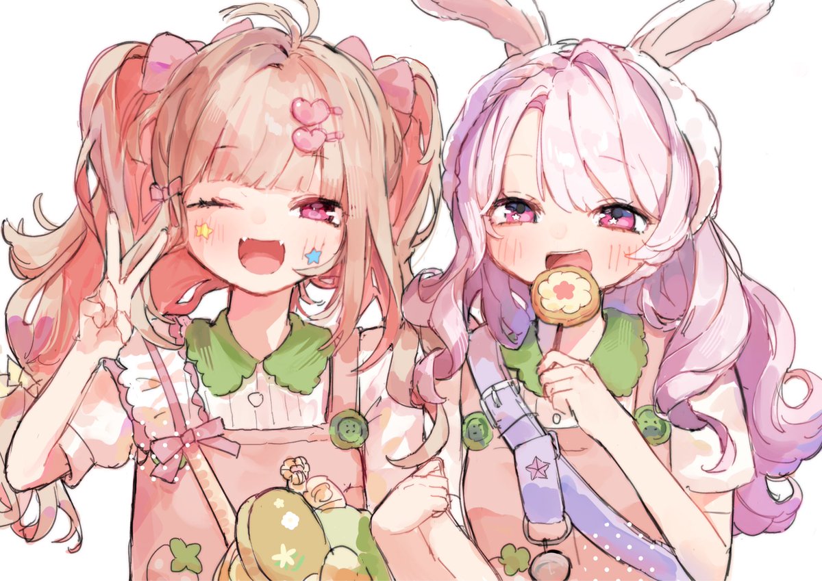 fr0se7's tweet photo. 双子コーデかわいい💓
 #りりむとおえかき  #しいなーと https://t.co/2pfffm4OGl