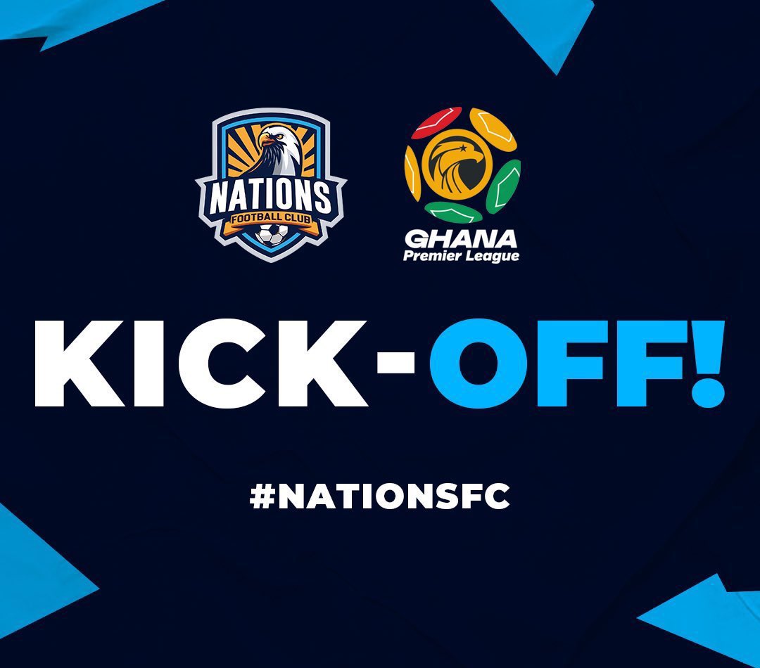 nationsfcgh's tweet image. 👍🏼| 1’ KICK-OFF

Referee signals us to action. 

#WONDERS - #NFC | 0-0