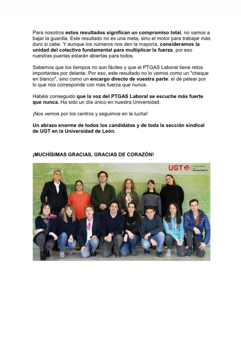 UGT León tweet media
