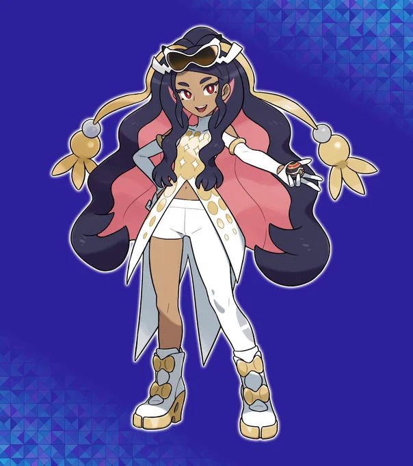 Pokemon can make some of the coolest character designs in the series and put them in a spin off game, lol