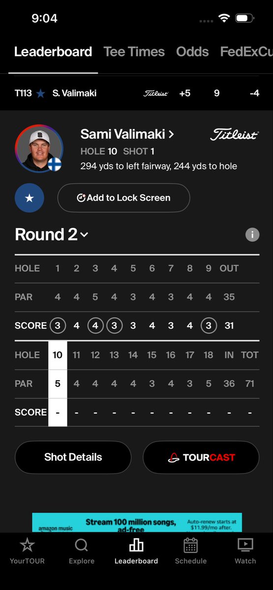 PGA Weekly Winners tweet media