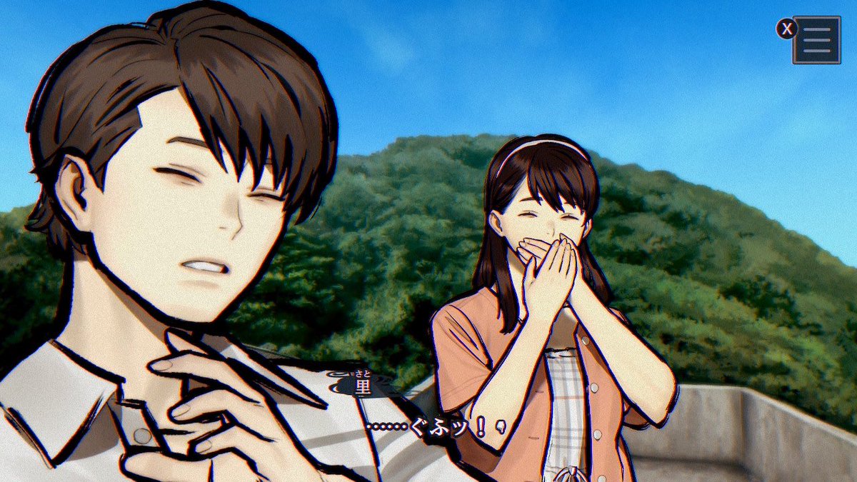 QP___game's tweet photo. パラノマサイト新作　この２人の絡みがかわいかったのと霊能者のお兄さんが好き😍一応クリアしたけどまだナメドリが3体未発見と長寿組の後日談が残ってるのでもうすこし楽しみます https://t.co/kv6JKsUiK6