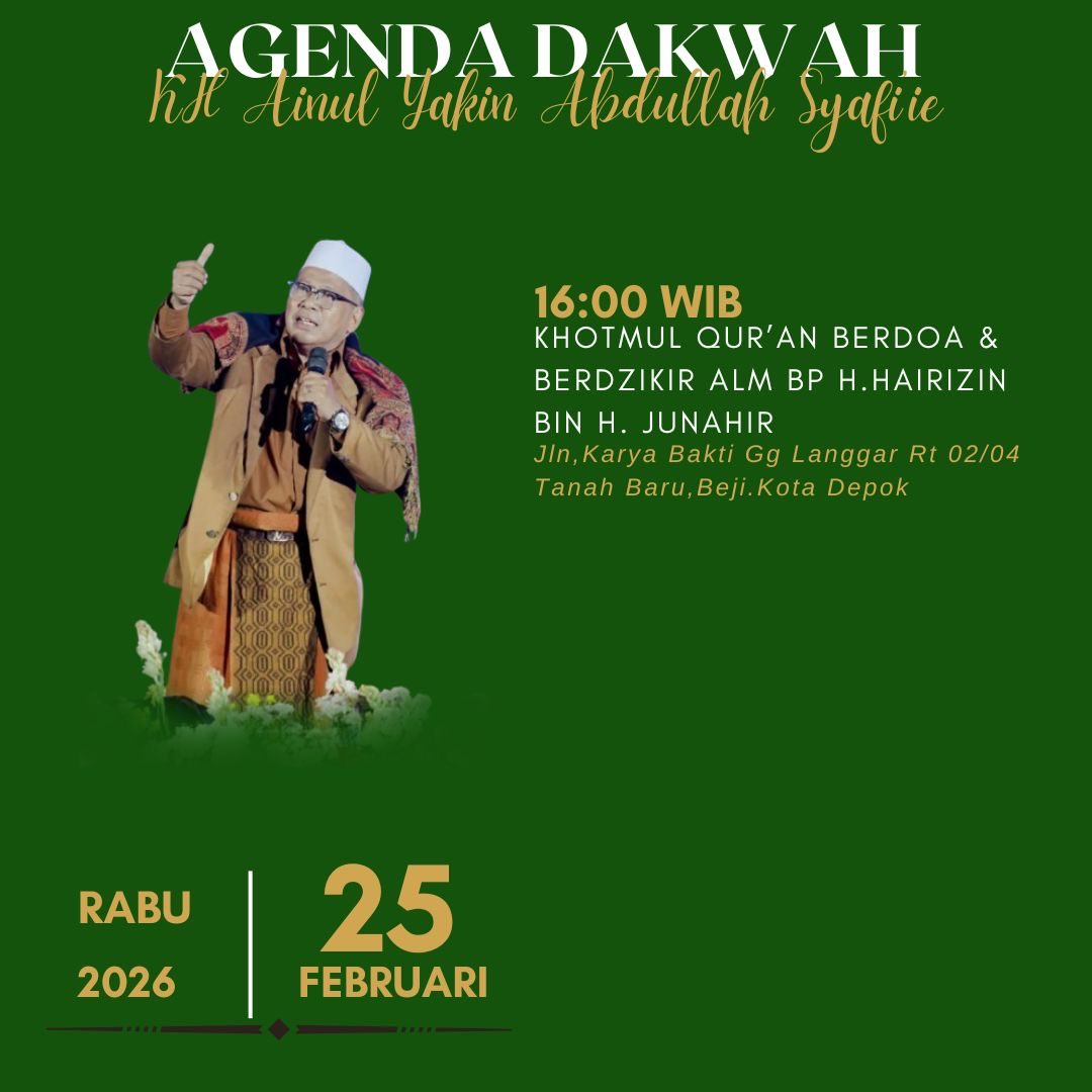 Ainul Y@kin Abdullah Syafiie (@ainulyakinas) on Twitter photo 