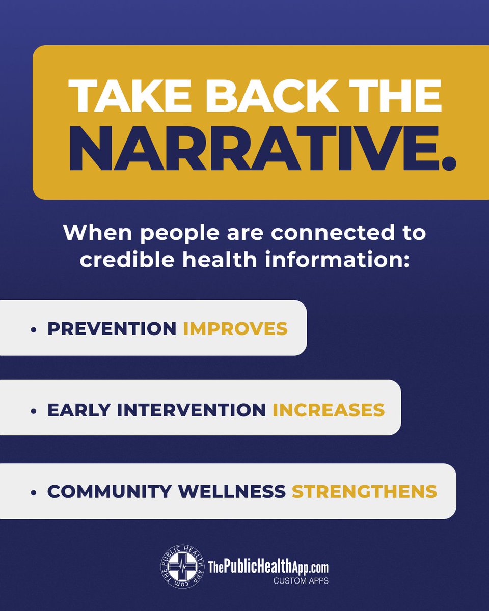 When people are connected to credible health information:

• Prevention improves
• Early intervention increases
• Community wellness strengthens

Learn how hubs.ly/Q041p3Tc0 helps departments lead prevention through connection: hubs.ly/Q041p3Tc0