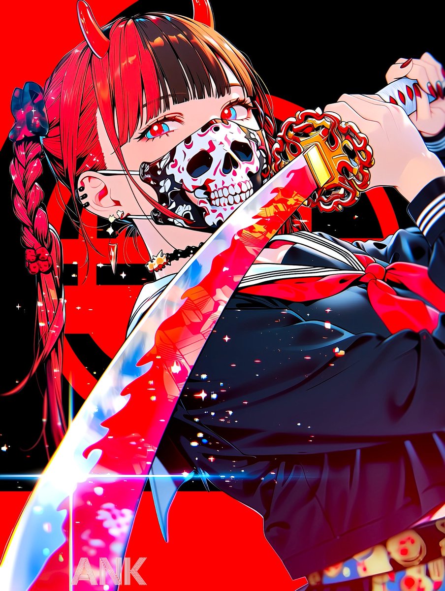 では、お仕事行ってきます⚔️ AIillustration︎✦︎