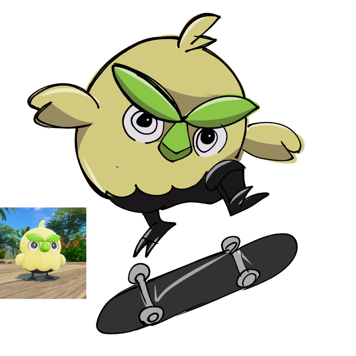 Flightless Bird? Nah this mfer fly as hell