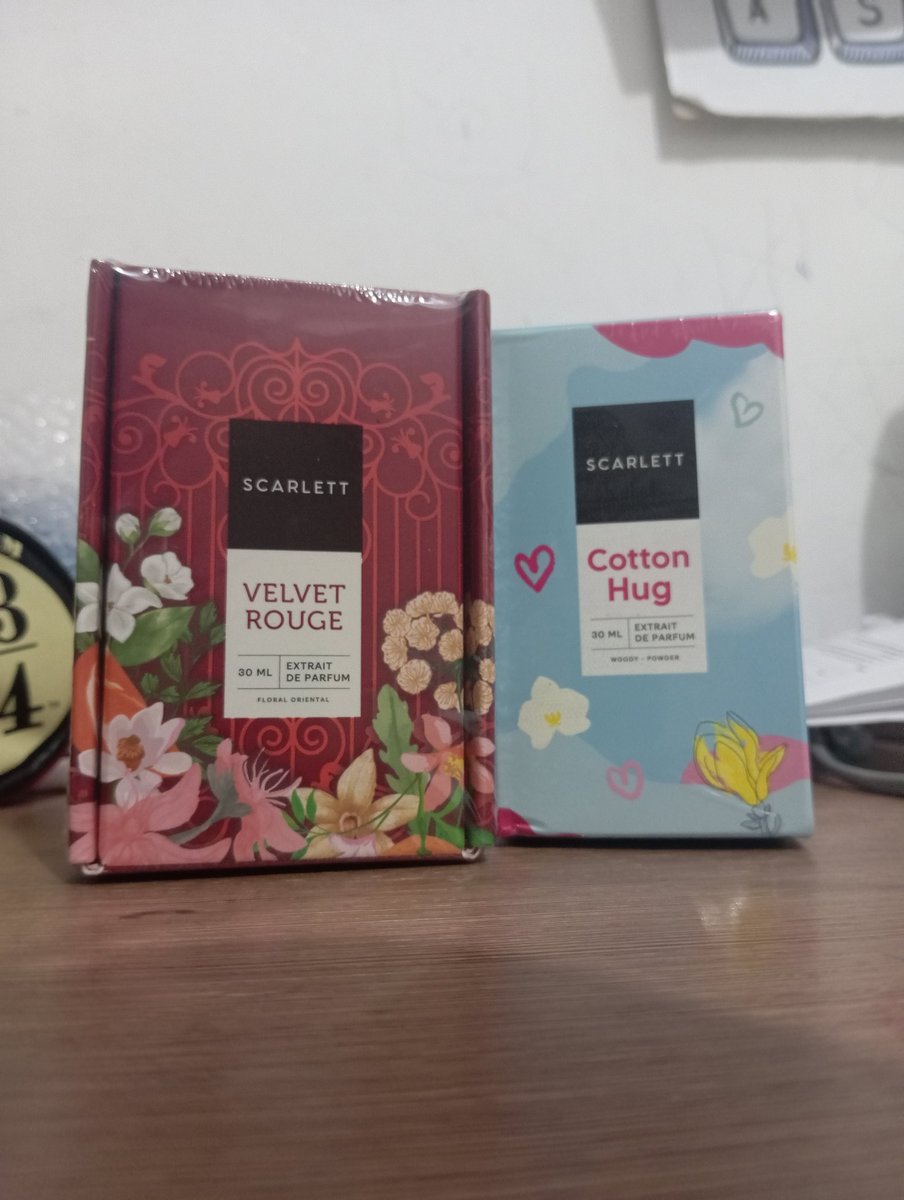 camhridge's tweet photo. Yang lagi cari parfume Scarlett, 55K aja, take all 105K masih bisa nego tipis. Bisa oren juga, yuk dilihat dulu. 🫶🤍 https://t.co/noXCsozPDi