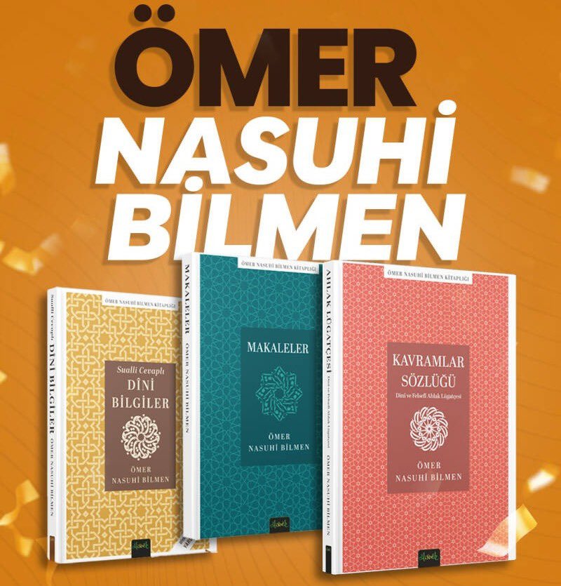 🎁 Ramazan Çekilişi-2

📚 Ömer Nasuhi Bilmen Özel Seti

RT yapan 3 takipçimize hediye! 🎁
🗓 Çekiliş: 2 Mart’ta açıklanacaktır.

📖 Eserler hakkında:
Bu özel set, merhum Ömer Nasuhi Bilmen’in ilmî birikimini ve irfanını yansıtan seçkin eserlerden oluşmaktadır:

* Kavramlar