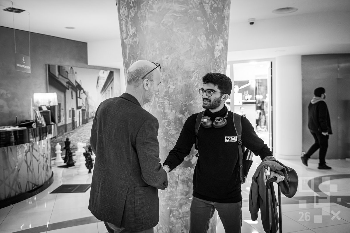 PragueChess's tweet photo. You are always welcome in Prague, champ! 🫶♟️

Vždycky Tě v Praze rádi vidíme, šampione! 😍 https://t.co/WK0hpirLNM
