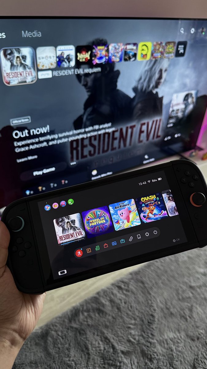 Had to Double dip on RE Requiem. Loving it on the Switch 2 also.