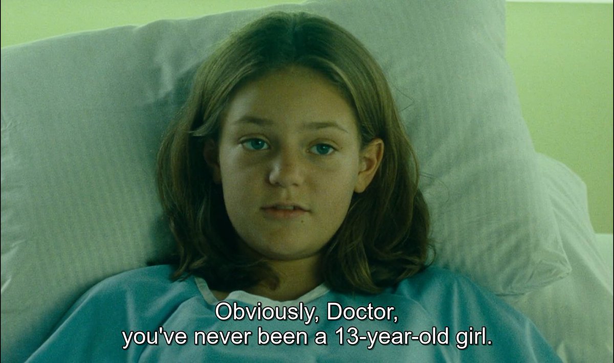 Esta frase en The virgin suicides, de Sofia Coppola.