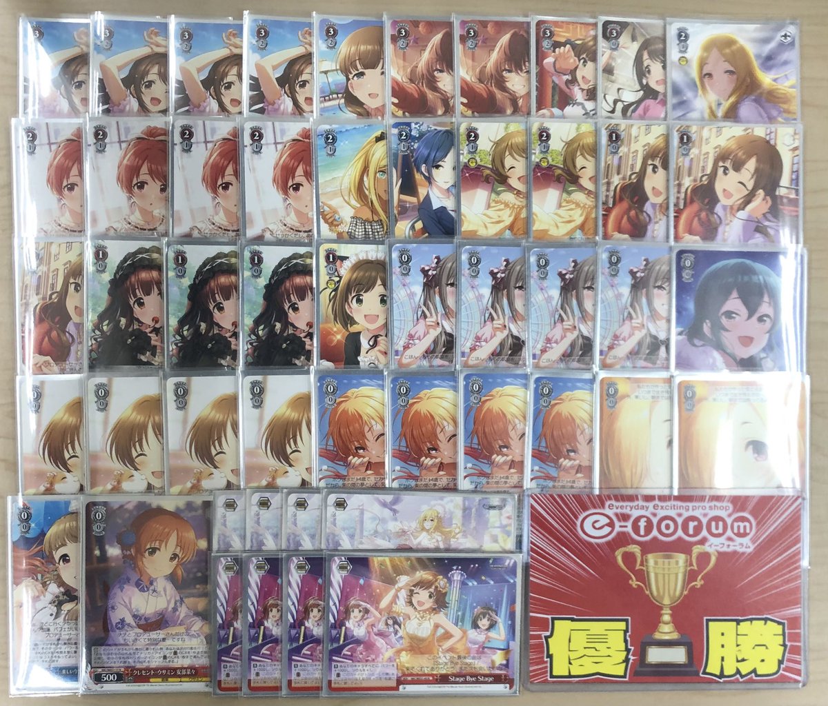 WS】デレマス優勝デッキレシピ(イーフォーラム河内長野店【ゲーム