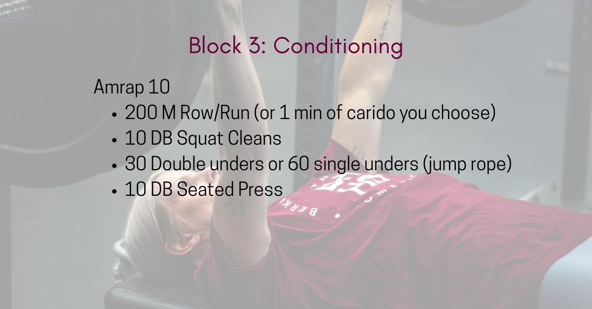 Strong House Friday.

Strength first.
Sweat second.
Excuses last.

If you can push through a workout like this…
You can handle negotiations, life chaos, and whatever else gets thrown at you.

Save it. Try it.
Tag me when you’re done. 🔥